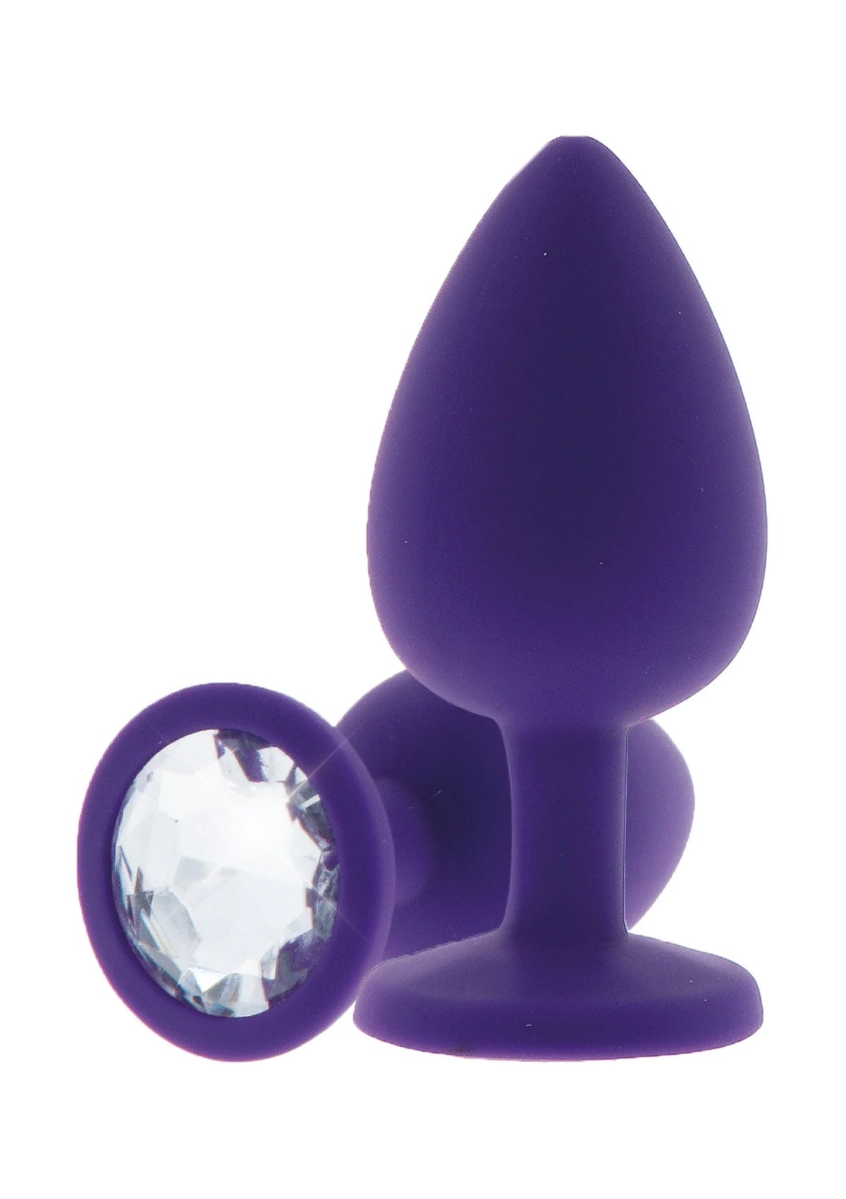 Beste vandaag nog: Diamond Booty Jewel Small by ToyJoy - bij Happytoys Sexshop: Toys for Feeling Happy & Easy 😊 - Paars - 10573 - PURPLE