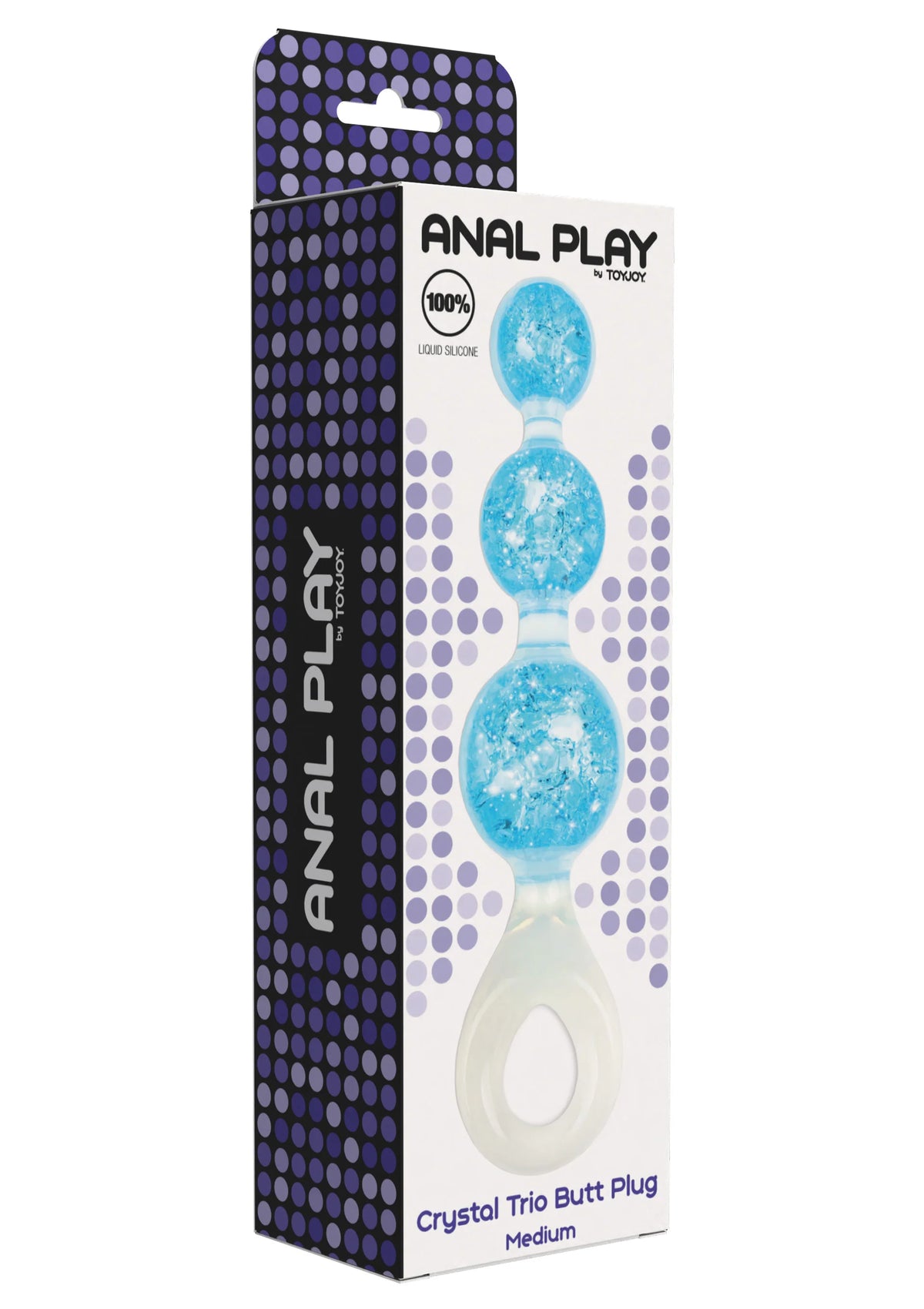 Bestel: Crystal Trio Butt Plug Medium by ToyJoy Anal Play - bij Happytoys.nl, happytoys.be, Happytoys.ae: erotische sex webshop | liever Happy dan Easy ⭐⭐⭐⭐⭐