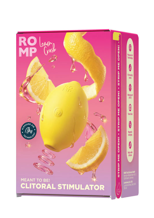 Lemon Crush airpressure vibrator by Romp