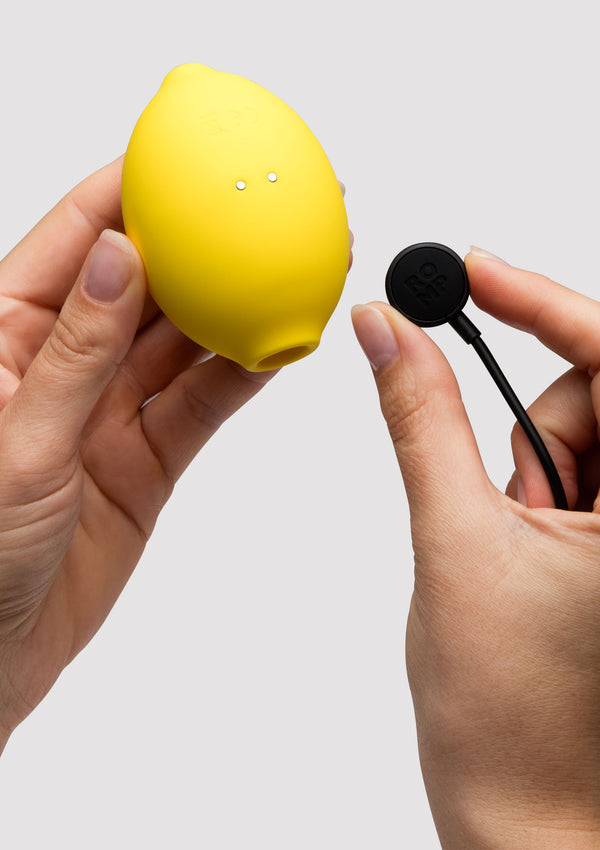Bestel: Lemon Crush airpressure vibrator by Romp - bij Happytoys.nl, happytoys.be, Happytoys.ae: erotische sex webshop | liever Happy dan Easy ⭐⭐⭐⭐⭐