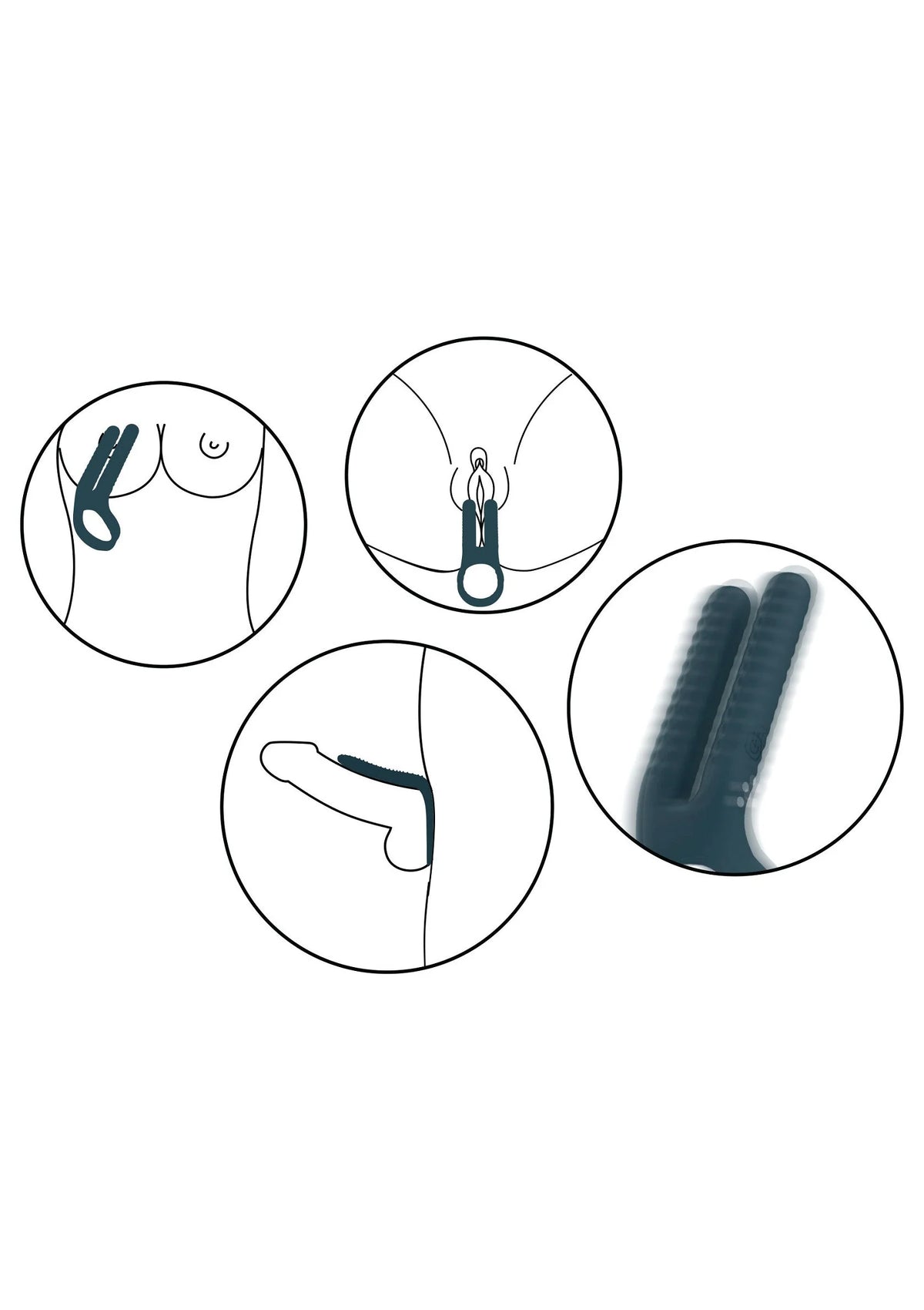 Bestel: Urban Fushion - Vibrating Couple Ring by ToyJoy - bij Happytoys.nl, happytoys.be, Happytoys.ae: erotische sex webshop | liever Happy dan Easy ⭐⭐⭐⭐⭐