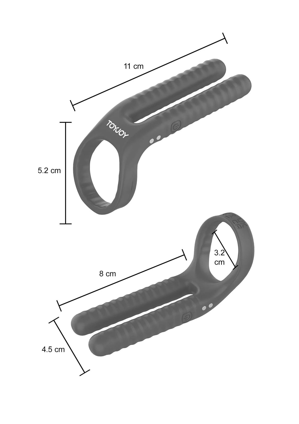 Bestel: Urban Fushion - Vibrating Couple Ring by ToyJoy - bij Happytoys.nl, happytoys.be, Happytoys.ae: erotische sex webshop | liever Happy dan Easy ⭐⭐⭐⭐⭐