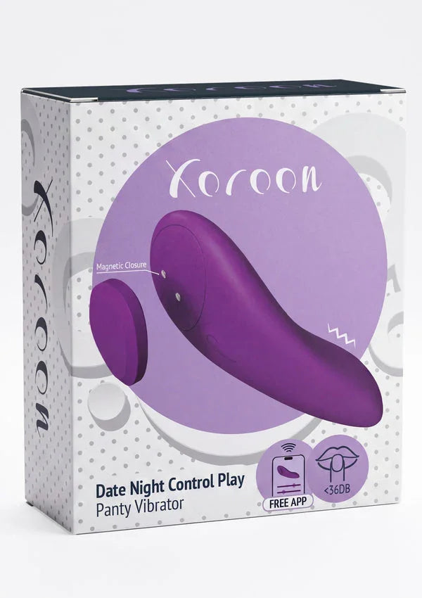 Bestel: Date Night Panty Vibrator + App by Xocoon - bij Happytoys.nl, happytoys.be, Happytoys.ae: erotische sex webshop | liever Happy dan Easy ⭐⭐⭐⭐⭐