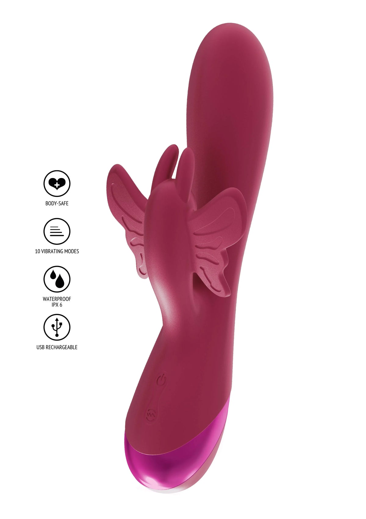 Bestel: Butterfly Love Vibrator by Xocoon - bij Happytoys.nl, happytoys.be, Happytoys.ae: erotische sex webshop | liever Happy dan Easy ⭐⭐⭐⭐⭐