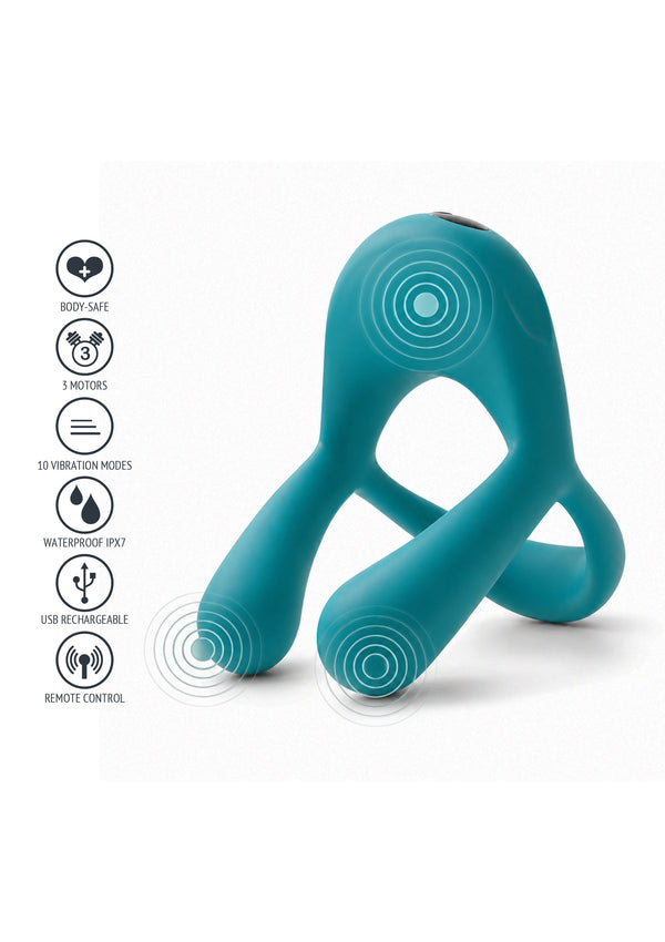 Bestel: Bond Vibrating Couples Ring + Remote by Xocoon - bij Happytoys.nl, happytoys.be, Happytoys.ae: erotische sex webshop | liever Happy dan Easy ⭐⭐⭐⭐⭐