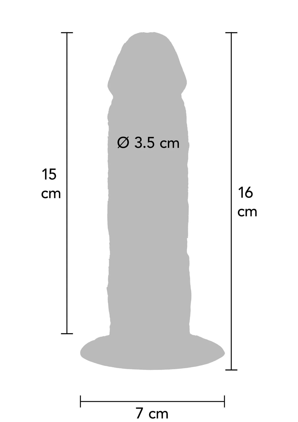 Bestel: Get Real Silicone Foreskin Dong 15 cm by ToyJoy - dildo bij Happytoys.nl, happytoys.be, Happytoys.ae: erotische sex webshop | liever Happy dan Easy βββββ