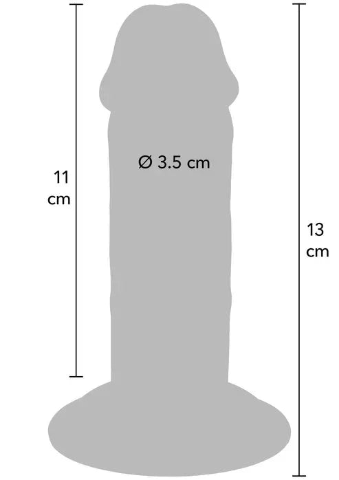 Bestel: Deluxe Dual Density Thick Dong TPE 13 cm by ToyJoy - bij Happytoys.nl, happytoys.be, Happytoys.ae: erotische sex webshop | liever Happy dan Easy ⭐⭐⭐⭐⭐