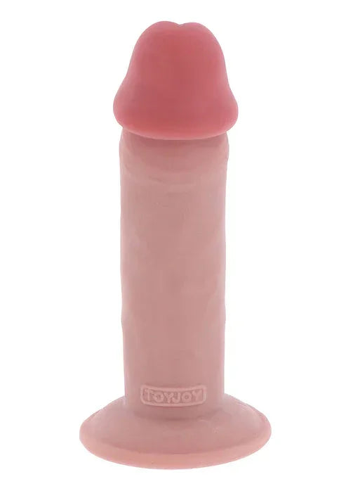 Bestel: Deluxe Dual Density Thick Dong TPE 18 cm by ToyJoy - bij Happytoys.nl, happytoys.be, Happytoys.ae: erotische sex webshop | liever Happy dan Easy ⭐⭐⭐⭐⭐ - Default Title - 11222 - SKIN