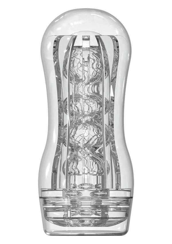 Bestel: Clear Grip Vacuum Stroker by ToyJoy - bij Happytoys.nl, happytoys.be, Happytoys.ae: erotische sex webshop | liever Happy dan Easy ⭐⭐⭐⭐⭐ - Default Title - 11315 - CLEAR