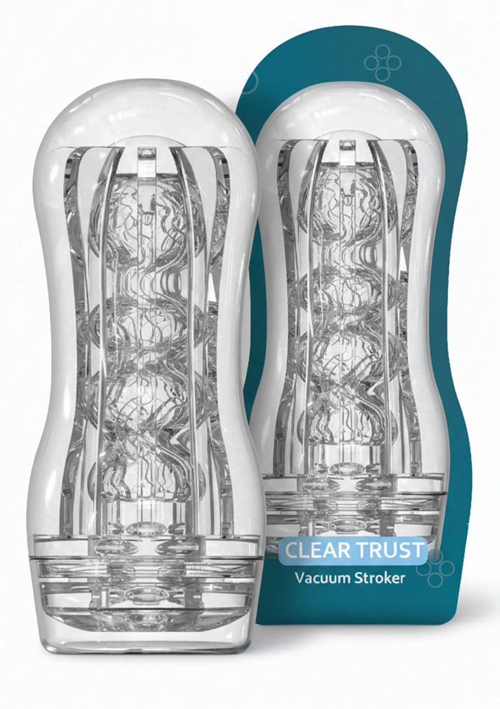 Clear Trust Vacuum Stroker by ToyJoy Hero