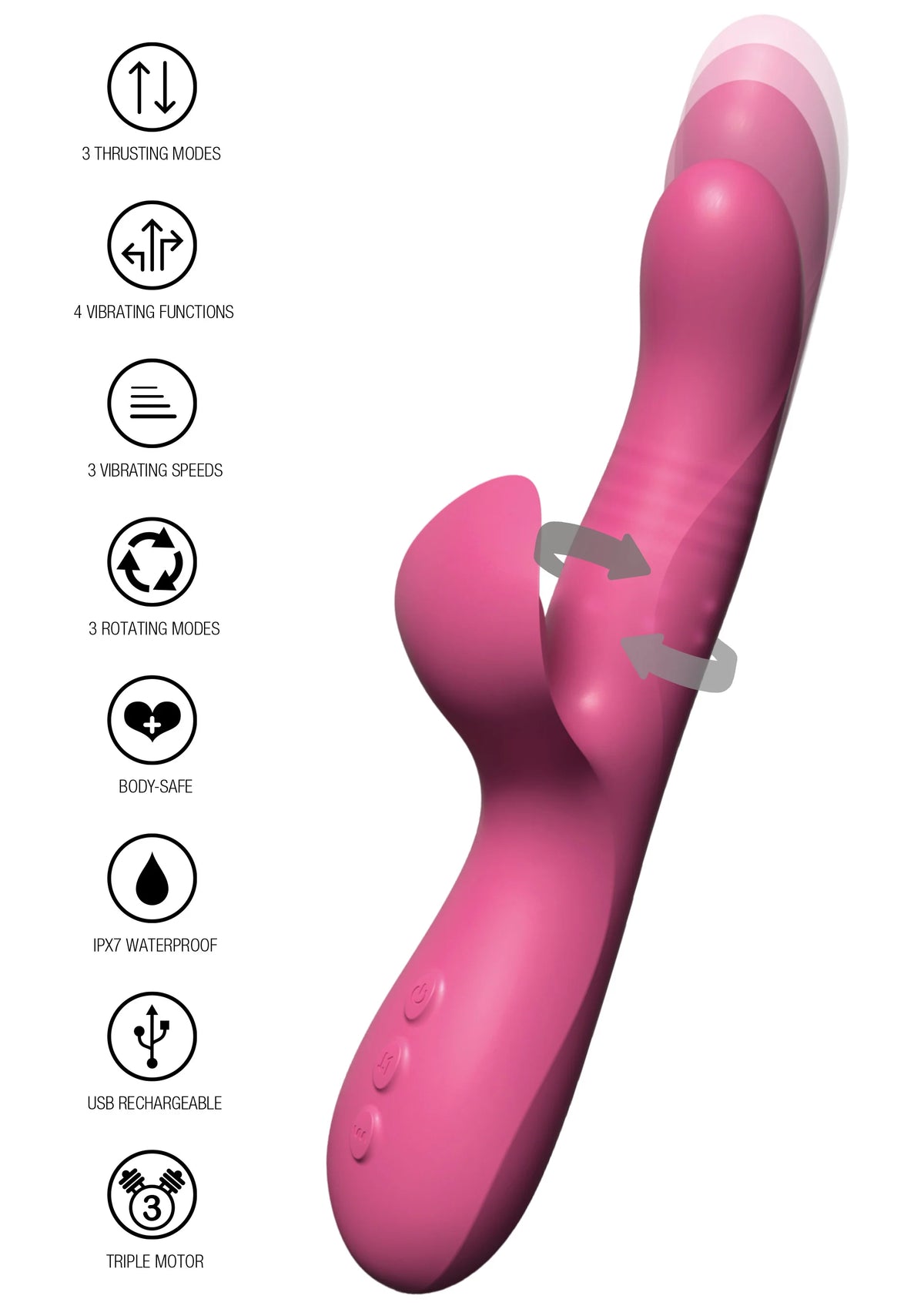 Bestel: Venus II Vibrator by ToyJoy - bij Happytoys.nl, happytoys.be, Happytoys.ae: erotische sex webshop | liever Happy dan Easy ⭐⭐⭐⭐⭐
