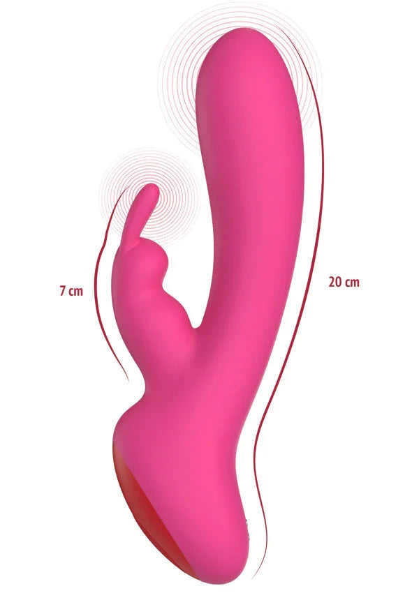 Bestel: W!ld Rebel Rabbit Vibrator by ToyJoy - bij Happytoys.nl, happytoys.be, Happytoys.ae: erotische sex webshop | liever Happy dan Easy ⭐⭐⭐⭐⭐