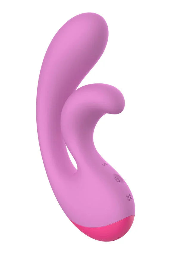 Bestel: W!ld Untamed Rabbit Vibrator by ToyJoy - bij Happytoys.nl, happytoys.be, Happytoys.ae: erotische sex webshop | liever Happy dan Easy ⭐⭐⭐⭐⭐ - Default Title - 11502 - PURPLE