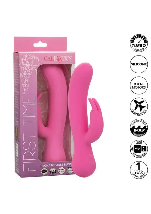 Bestel: Rechargeable Bunny by CalExotics - bij Happytoys.nl, happytoys.be, Happytoys.ae: erotische sex webshop | liever Happy dan Easy ⭐⭐⭐⭐⭐