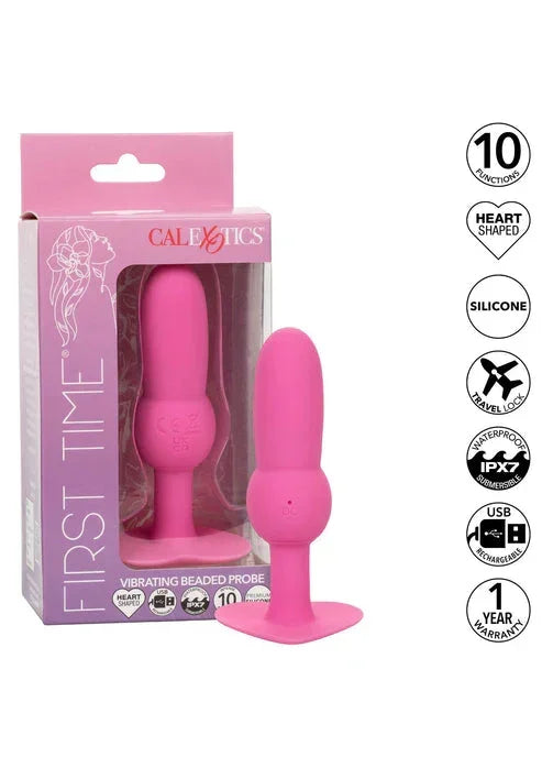 Bestel: Vibrating Beaded Probe by CalExotics - bij Happytoys.nl, happytoys.be, Happytoys.ae: erotische sex webshop | liever Happy dan Easy ⭐⭐⭐⭐⭐