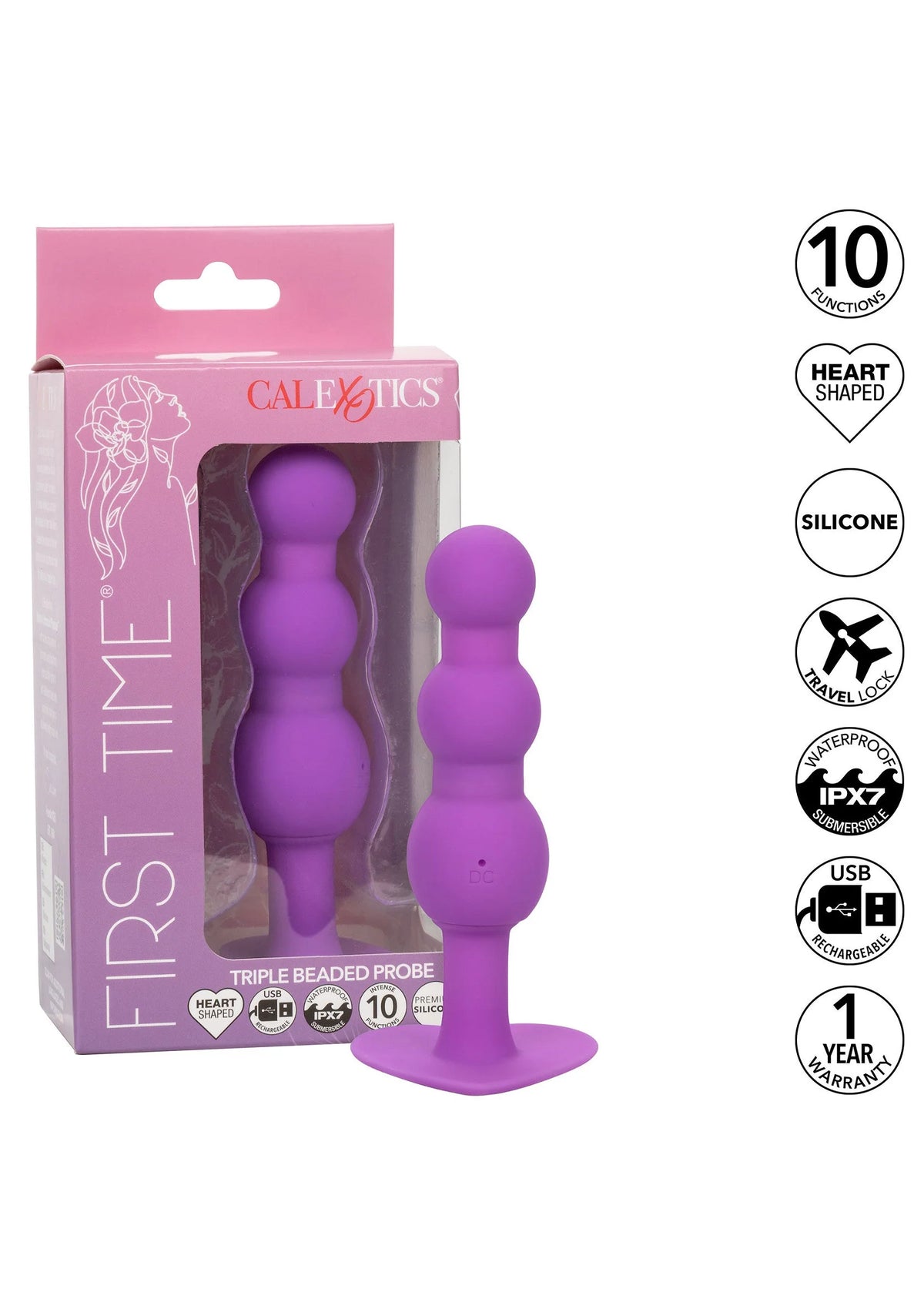 Bestel: Triple Beaded Probe - bij Happytoys.nl, happytoys.be, Happytoys.ae: erotische sex webshop | liever Happy dan Easy βββββ