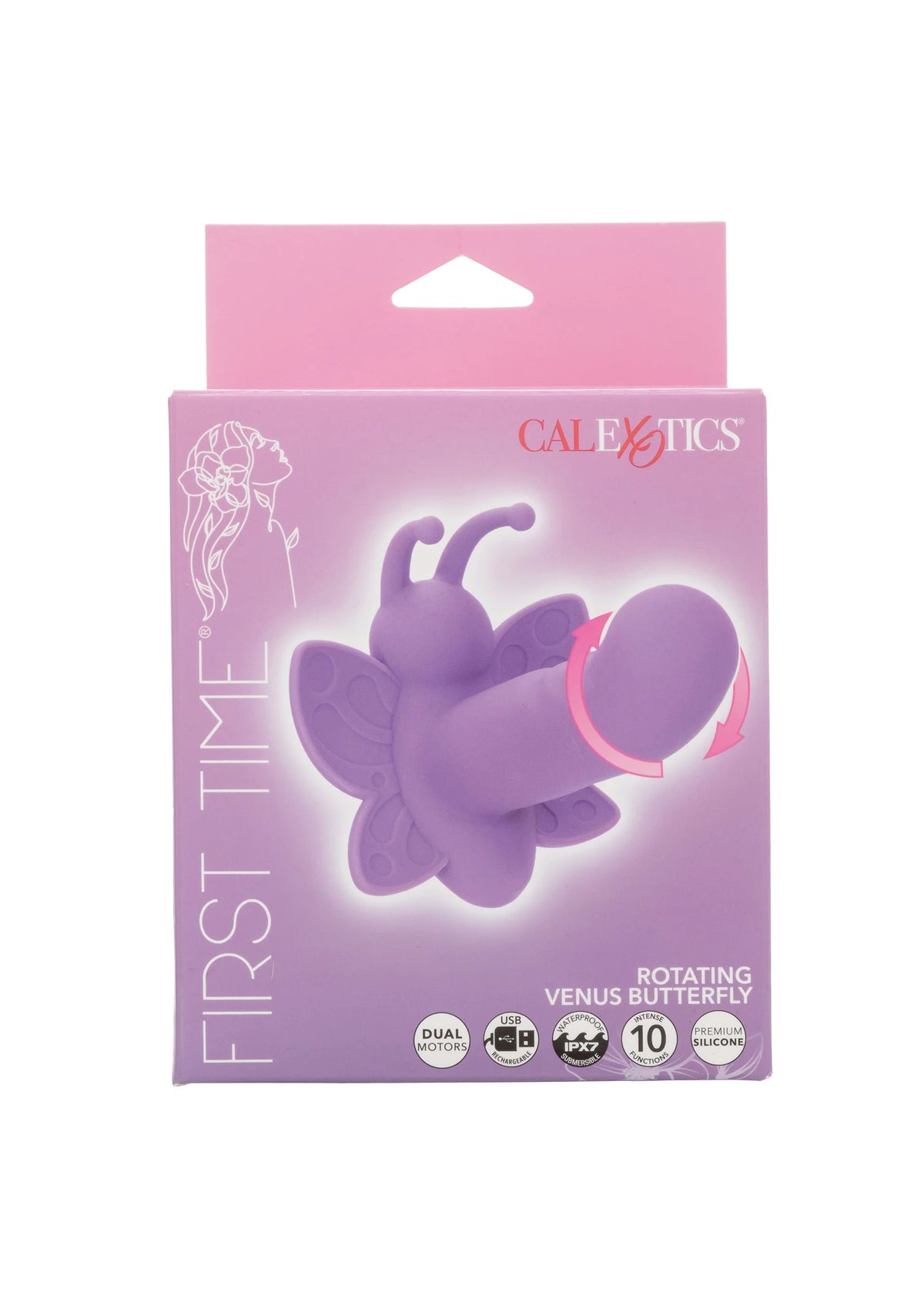 Bestel: Rotating Venus Butterfly Stimulator by CalExotics First Time - vibrators bij Happytoys.nl, happytoys.be, Happytoys.ae: erotische sex webshop | liever Happy dan Easy ⭐⭐⭐⭐⭐