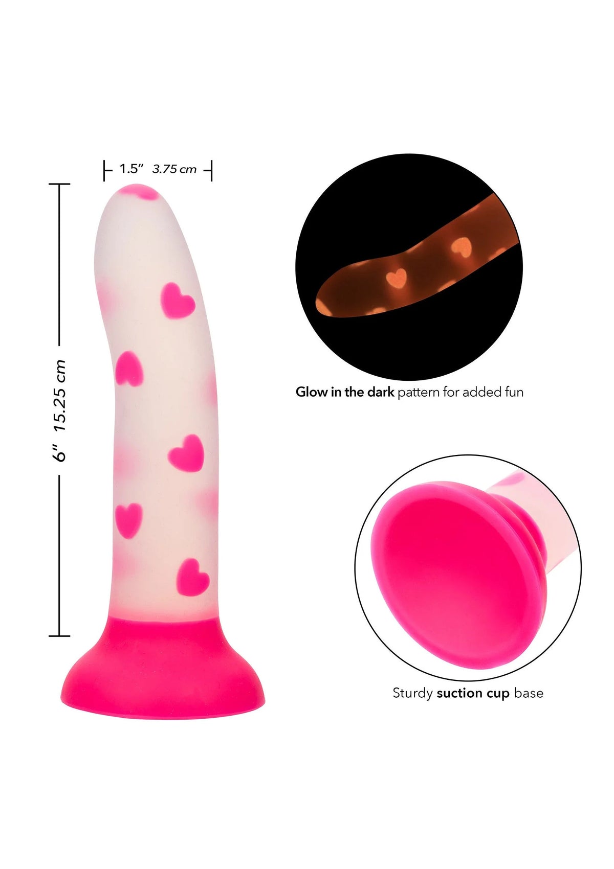 Bestel: Glow Stick Heart - bij Happytoys.nl, happytoys.be, Happytoys.ae: erotische sex webshop | liever Happy dan Easy βββββ