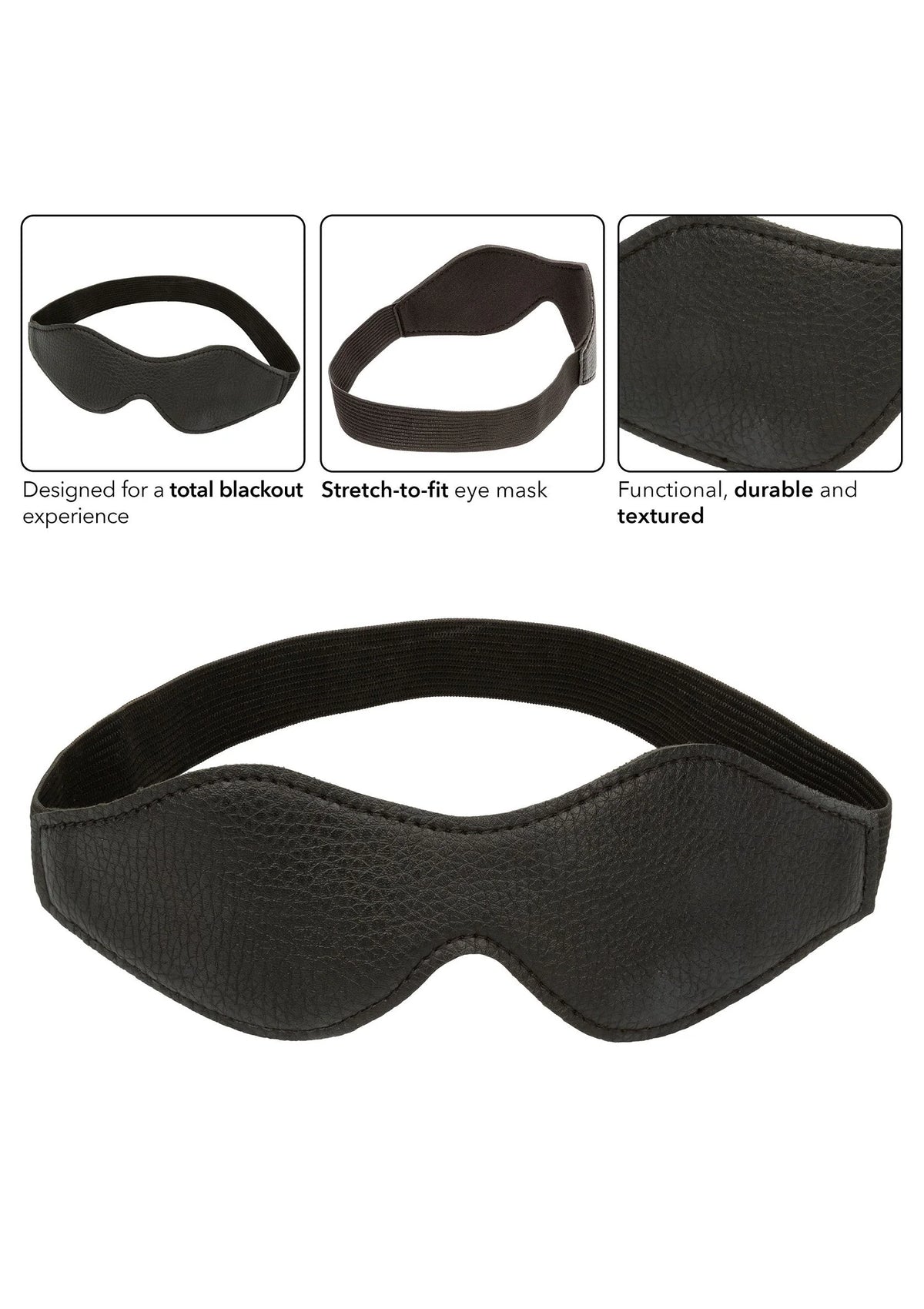 Bestel: Nocturnal Eye Mask by CalExotics - bij Happytoys.nl, happytoys.be, Happytoys.ae: erotische sex webshop | liever Happy dan Easy ⭐⭐⭐⭐⭐