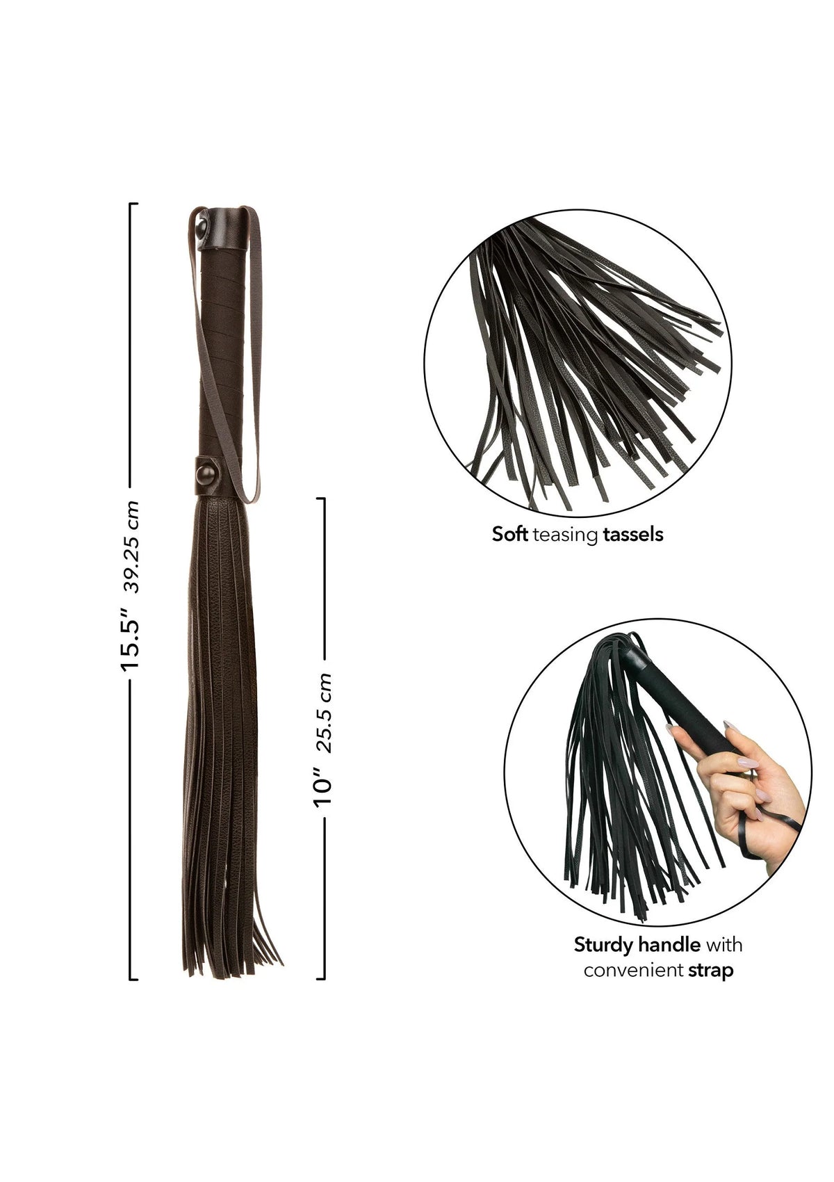 Bestel: Nocturnal Flogger by CalExotics - bij Happytoys.nl, happytoys.be, Happytoys.ae: erotische sex webshop | liever Happy dan Easy ⭐⭐⭐⭐⭐