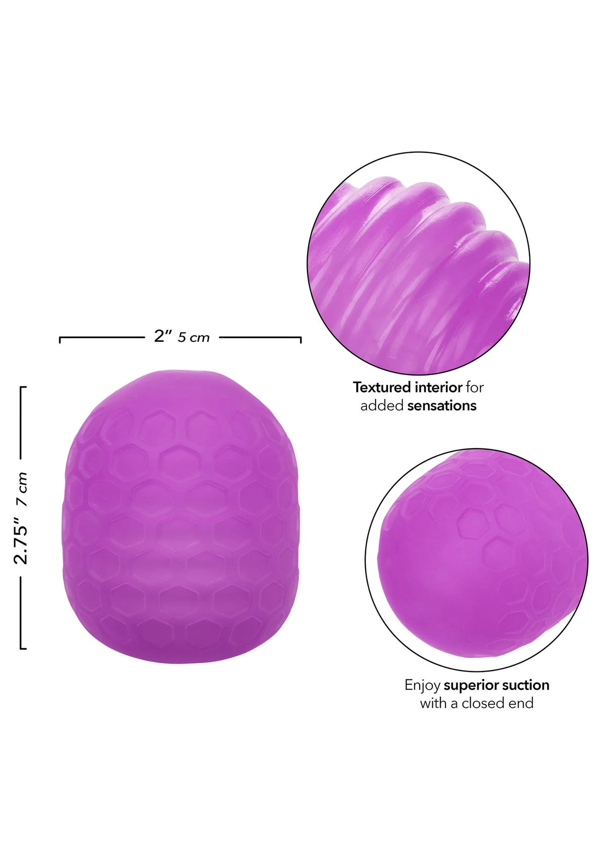Bestel: Pop Sock Textured Stroker by CalExotics Pop Socks - bij Happytoys.nl, happytoys.be, Happytoys.ae: erotische sex webshop | liever Happy dan Easy ⭐⭐⭐⭐⭐