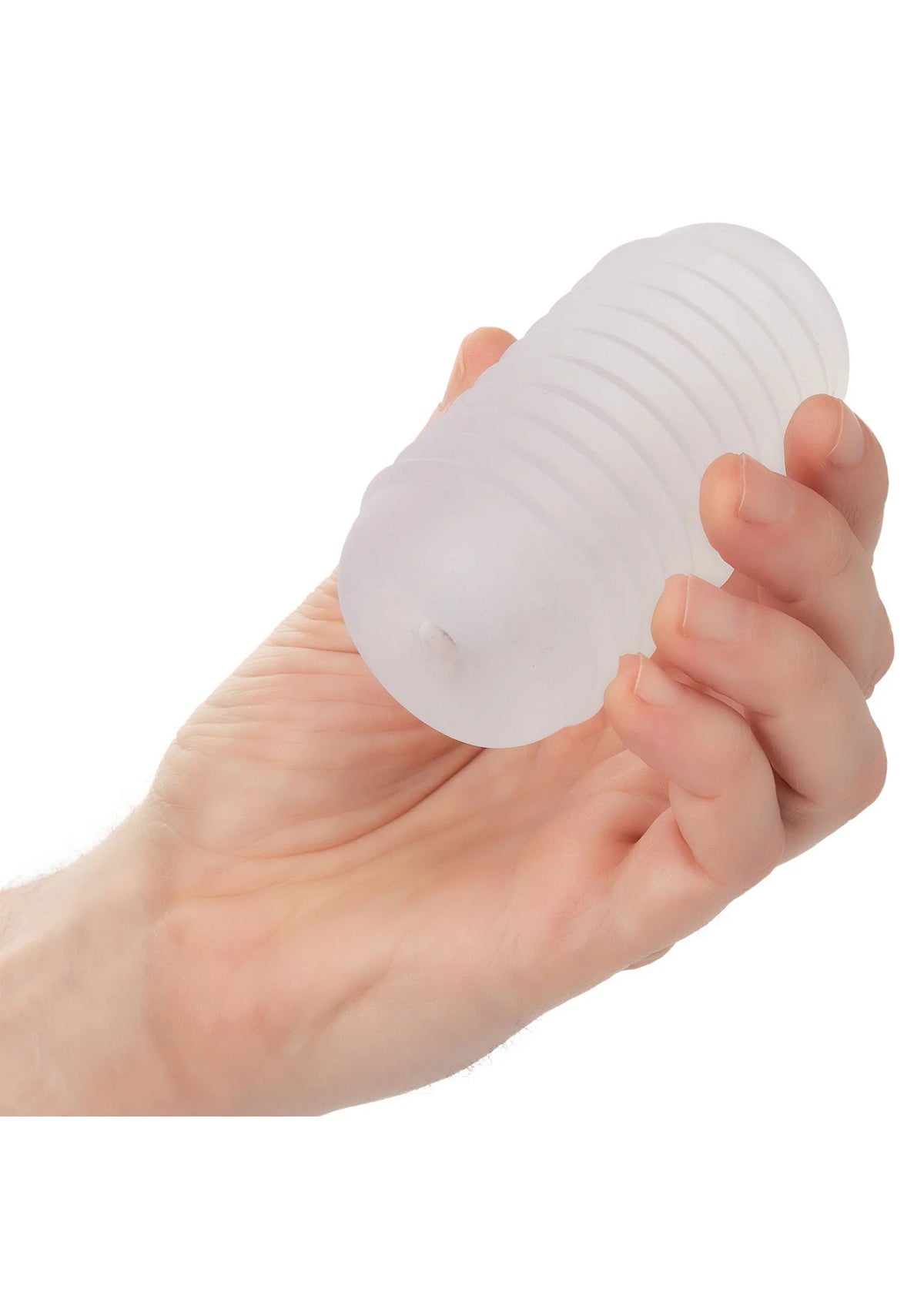 Bestel: Pop Sock Ribbed stroker by CalExotics Pop Socks - bij Happytoys.nl, happytoys.be, Happytoys.ae: erotische sex webshop | liever Happy dan Easy ⭐⭐⭐⭐⭐