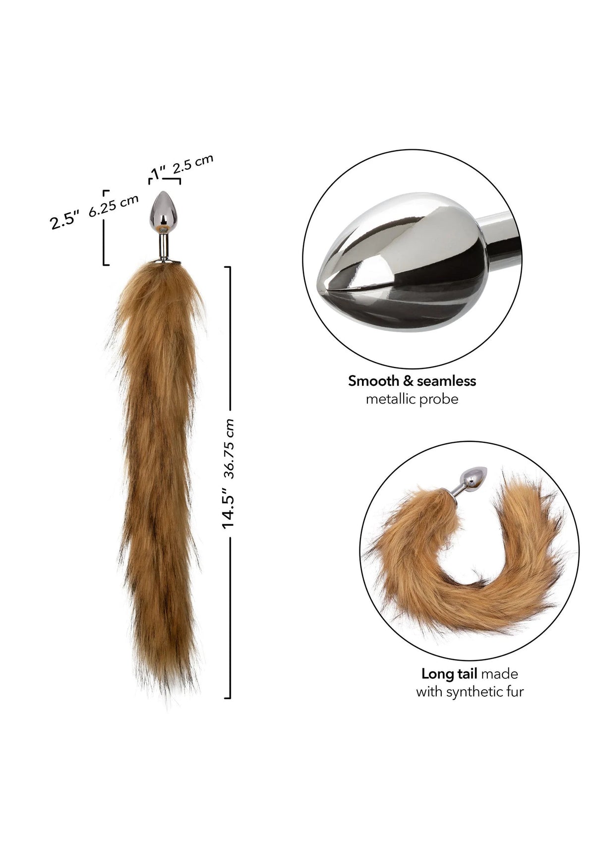 Bestel: Running Wild Tail by CalExotics Running Wild - bij Happytoys.nl, happytoys.be, Happytoys.ae: erotische sex webshop | liever Happy dan Easy ⭐⭐⭐⭐⭐