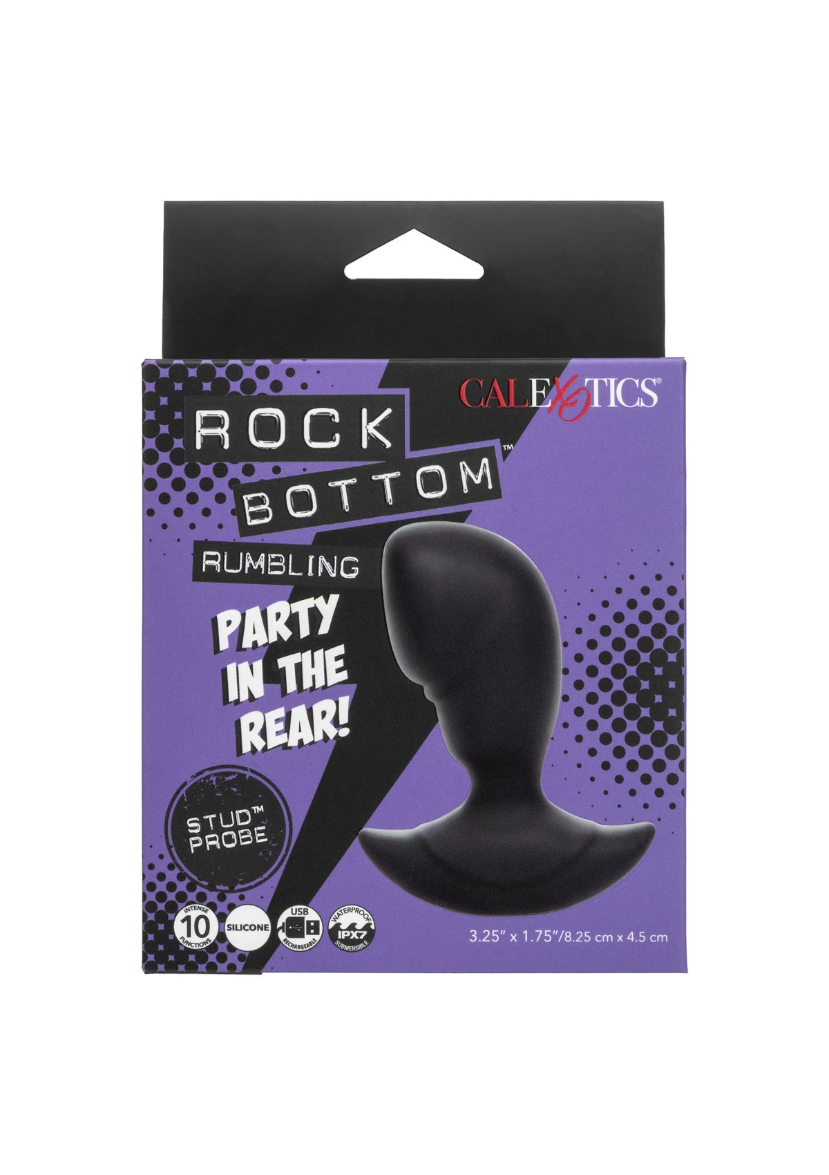 Bestel: Rumbling Stud Probe by CalExotics Rock Bottom - bij Happytoys.nl, happytoys.be, Happytoys.ae: erotische sex webshop | liever Happy dan Easy ⭐⭐⭐⭐⭐