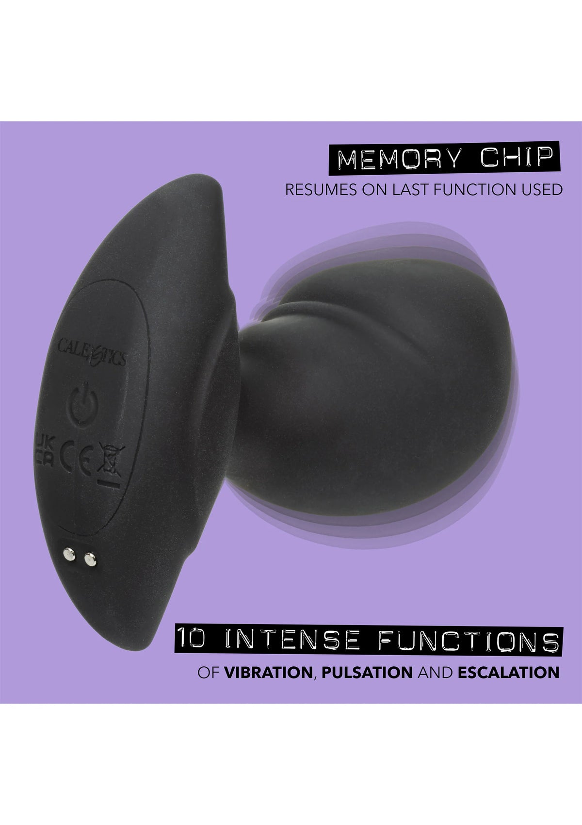 Bestel: Rumbling Stud Probe by CalExotics Rock Bottom - bij Happytoys.nl, happytoys.be, Happytoys.ae: erotische sex webshop | liever Happy dan Easy ⭐⭐⭐⭐⭐
