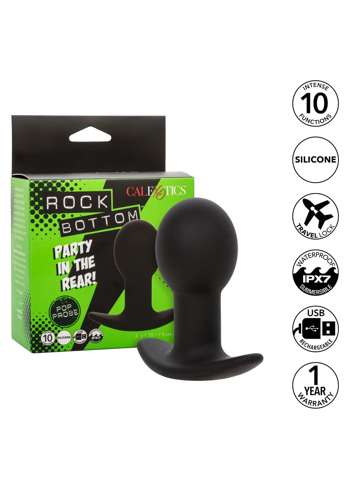 Bestel: Rock Bottom Pop Probe - bij Happytoys.nl, happytoys.be, Happytoys.ae: erotische sex webshop | liever Happy dan Easy βββββ