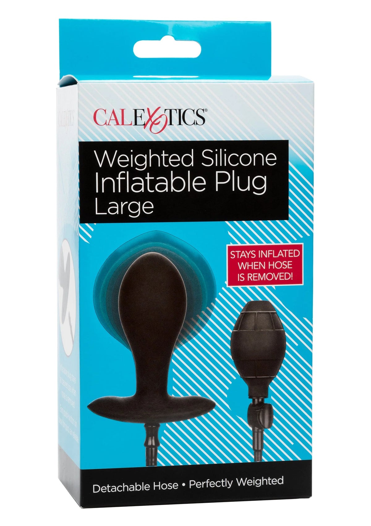 Bestel: Weighted Inflatable Plug Large by CalExotics Anal - bij Happytoys.nl, happytoys.be, Happytoys.ae: erotische sex webshop | liever Happy dan Easy ⭐⭐⭐⭐⭐