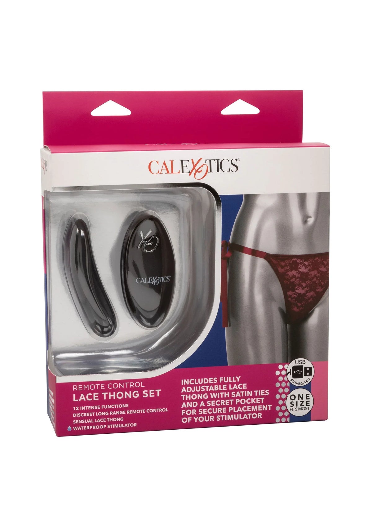 Bestel: Remote Control Lace Thong Set by CalExotics Remote Controlled Vibes - bij Happytoys.nl, happytoys.be, Happytoys.ae: erotische sex webshop | liever Happy dan Easy ⭐⭐⭐⭐⭐