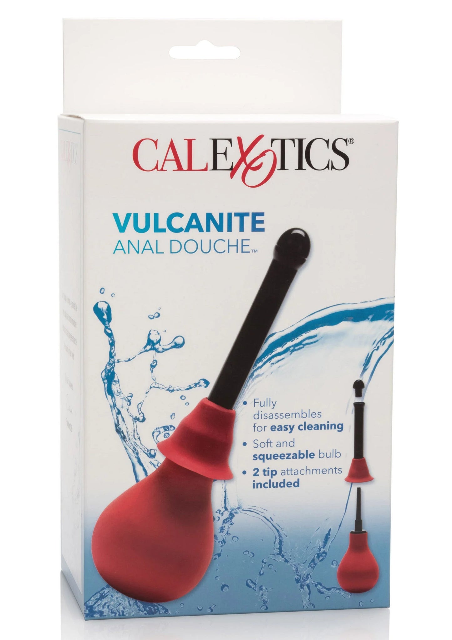 Beste vandaag nog: Vulcanite Anal Douche by CalExotics - bij Happytoys