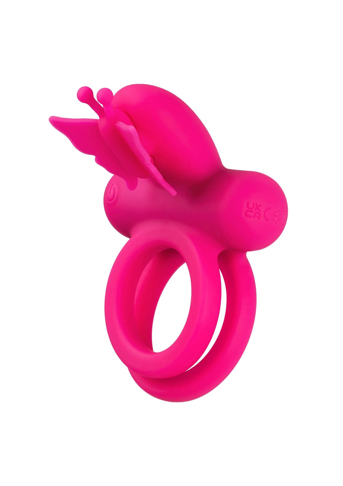 Bestel: Butterfly Dual Ring - bij Happytoys.nl, happytoys.be, Happytoys.ae: erotische sex webshop | liever Happy dan Easy βββββ - Default Title - 12302 - PINK
