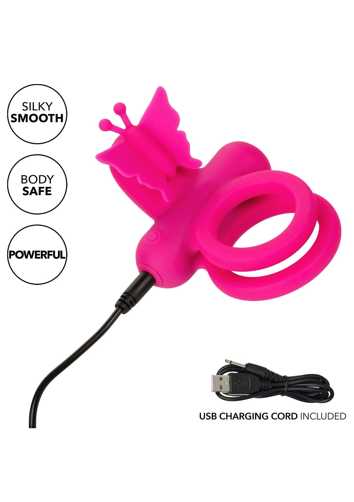 Bestel: Butterfly Dual Ring - bij Happytoys.nl, happytoys.be, Happytoys.ae: erotische sex webshop | liever Happy dan Easy βββββ