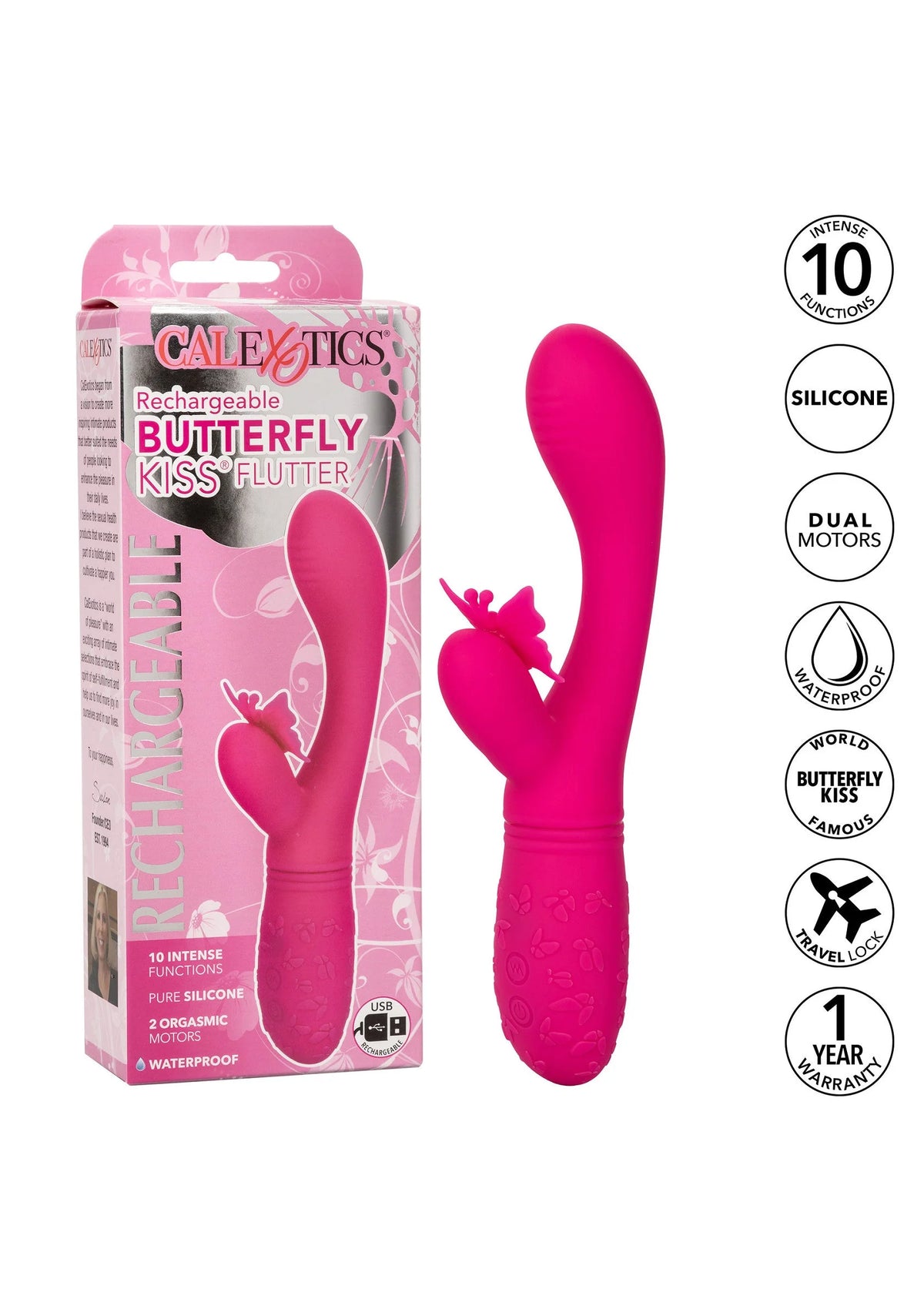 Bestel: Butterfly Kiss Flutter by CalExotics - bij Happytoys.nl, happytoys.be, Happytoys.ae: erotische sex webshop | liever Happy dan Easy ⭐⭐⭐⭐⭐