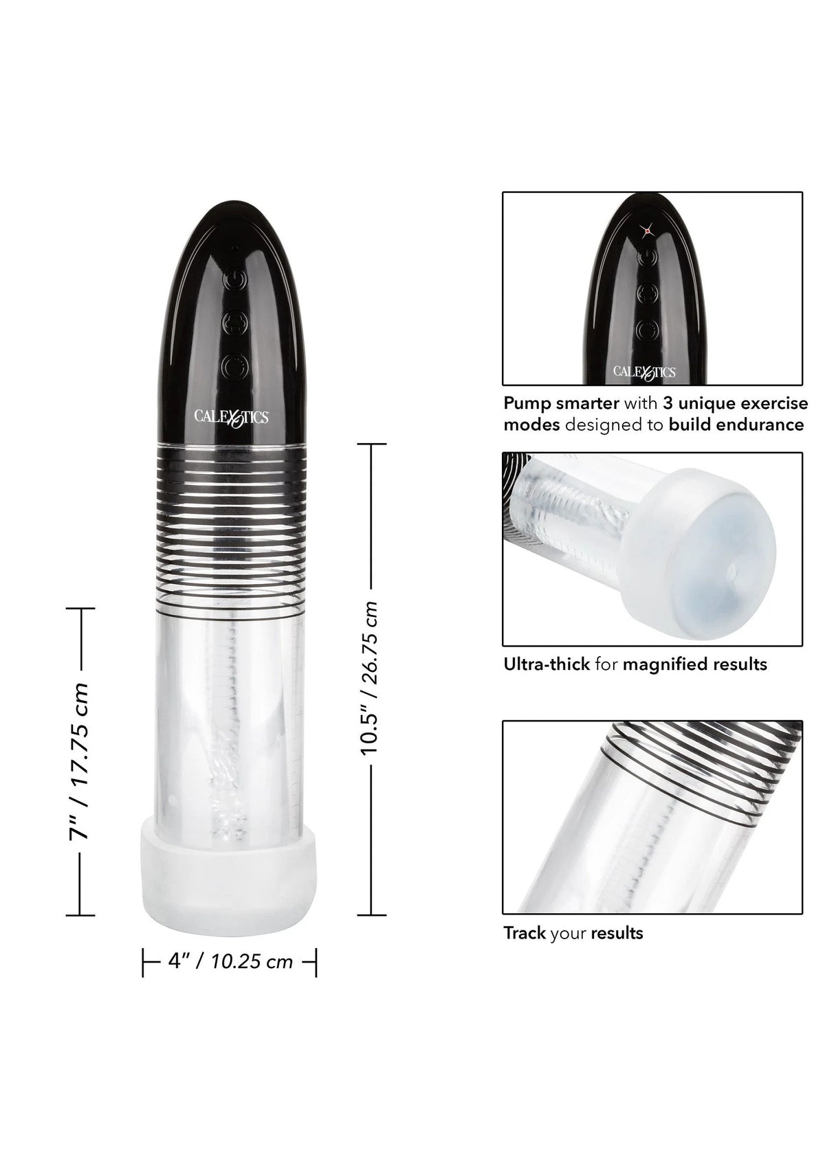 Bestel: Optimum Series Executive Automatic Smart Pump by CalExotics - bij Happytoys.nl, happytoys.be, Happytoys.ae: erotische sex webshop | liever Happy dan Easy ⭐⭐⭐⭐⭐