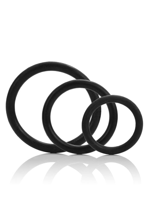 Bestel: Tri - Rings by CalExotics Rings - bij Happytoys.nl, happytoys.be, Happytoys.ae: erotische sex webshop | liever Happy dan Easy ⭐⭐⭐⭐⭐ - Zwart - 12720 - BLACK