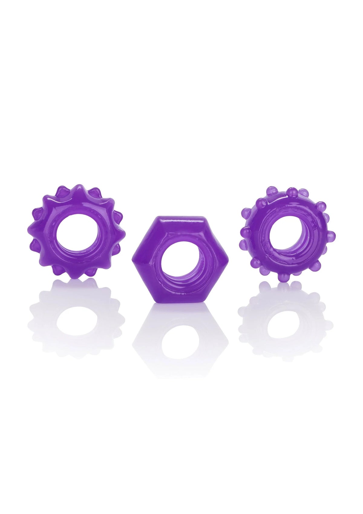 Bestel: Reversible Ring Set by CalExotics Rings - bij Happytoys.nl, happytoys.be, Happytoys.ae: erotische sex webshop | liever Happy dan Easy ⭐⭐⭐⭐⭐