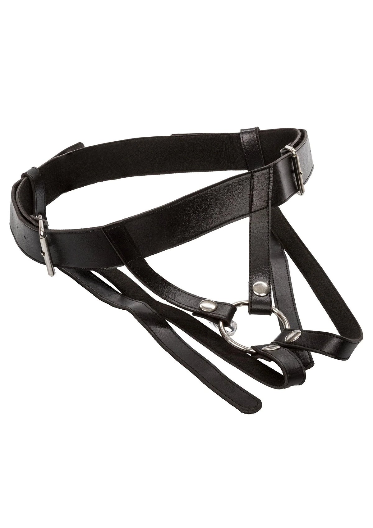 Bestel: Universal Love Rider Premium Ring Harness by CalExotics - bij Happytoys.nl, happytoys.be, Happytoys.ae: erotische sex webshop | liever Happy dan Easy βββββ - Default Title - 12775 - BLACK