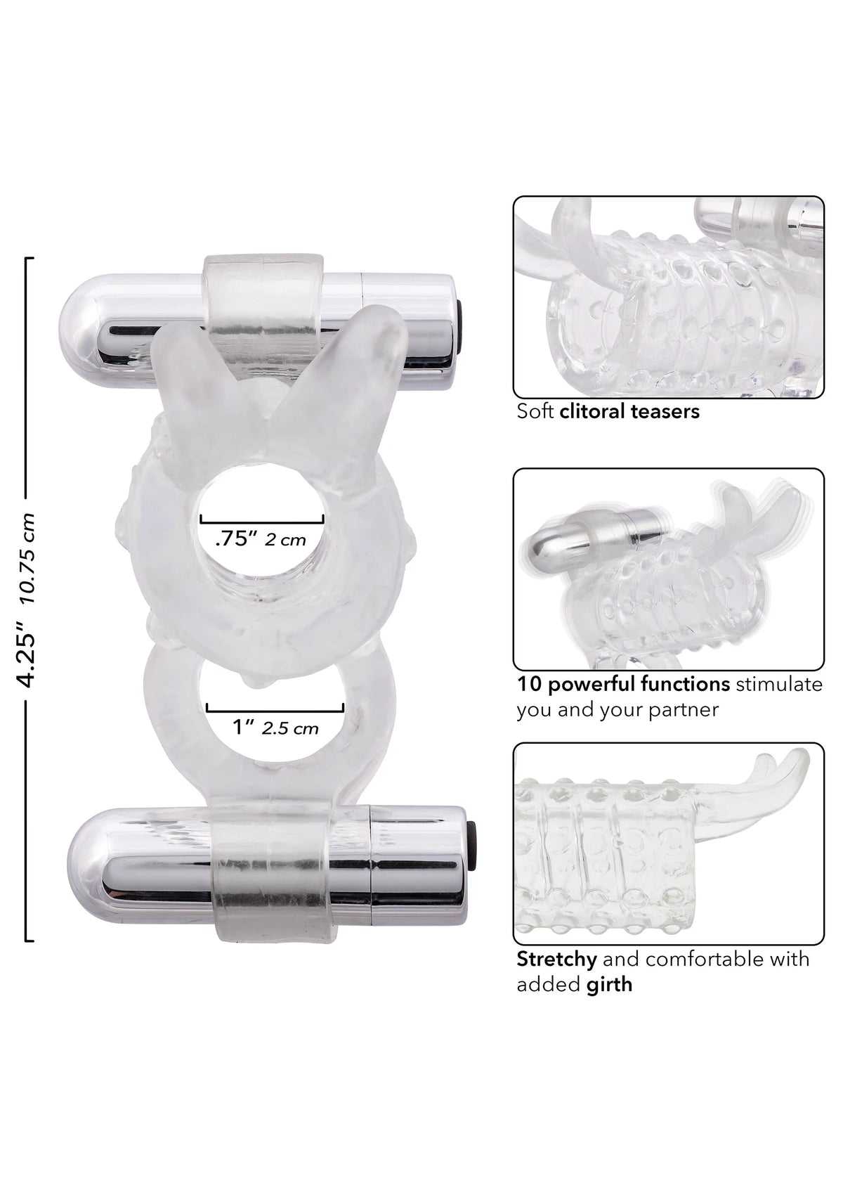 Bestel: Endless Desires Couple's Enhancer by CalExotics - bij Happytoys.nl, happytoys.be, Happytoys.ae: erotische sex webshop | liever Happy dan Easy ⭐⭐⭐⭐⭐