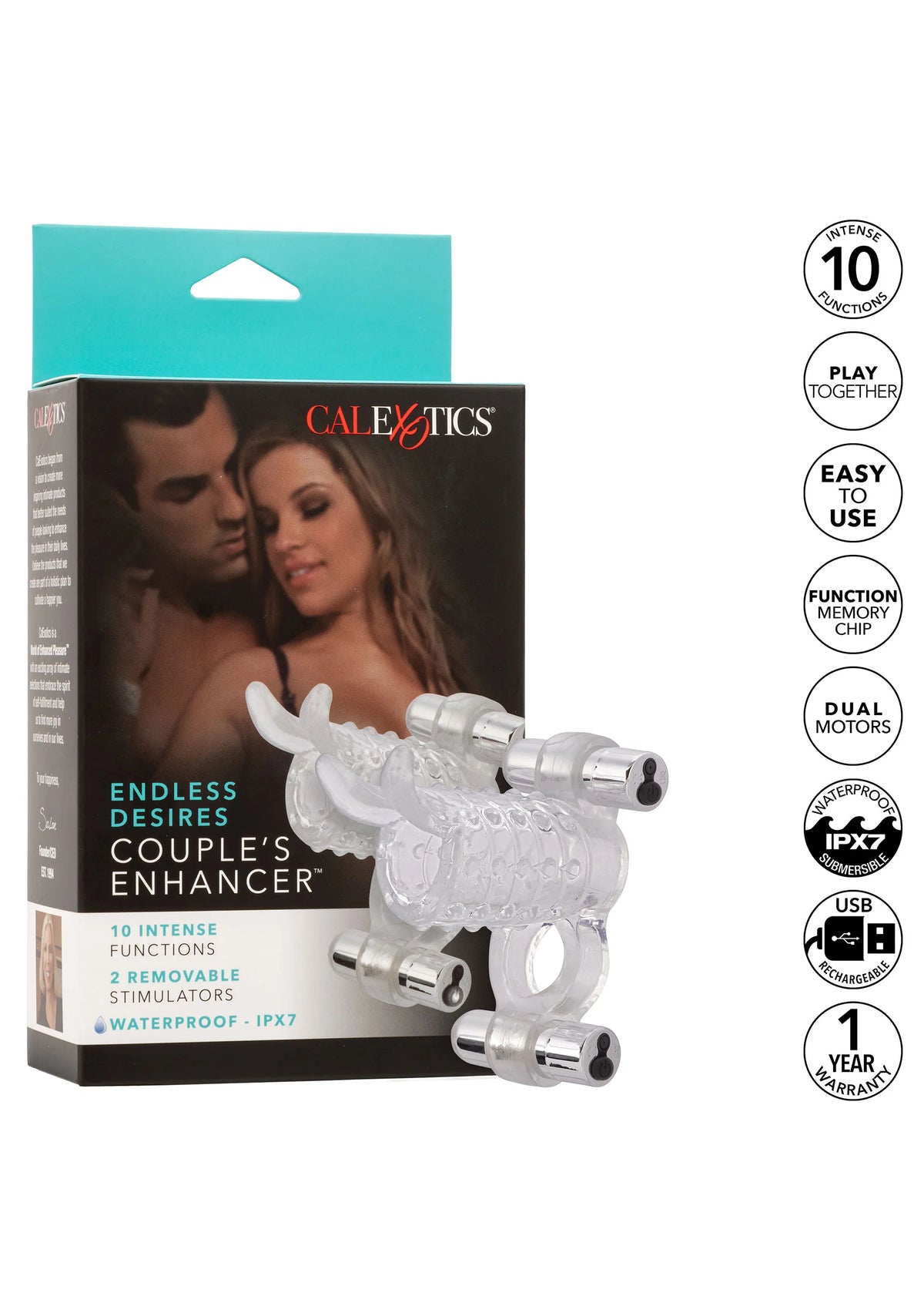 Bestel: Endless Desires Couple's Enhancer by CalExotics - bij Happytoys.nl, happytoys.be, Happytoys.ae: erotische sex webshop | liever Happy dan Easy ⭐⭐⭐⭐⭐