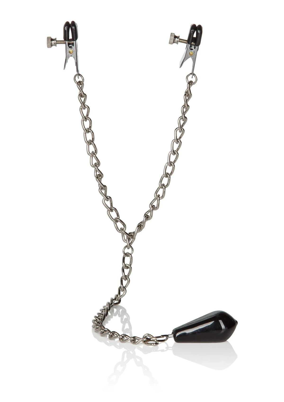 Bestel: Weighted Nipple Clamps by CalExotics - bij Happytoys.nl, happytoys.be, Happytoys.ae: erotische sex webshop | liever Happy dan Easy ⭐⭐⭐⭐⭐ - Default Title - 12925 - SILVER