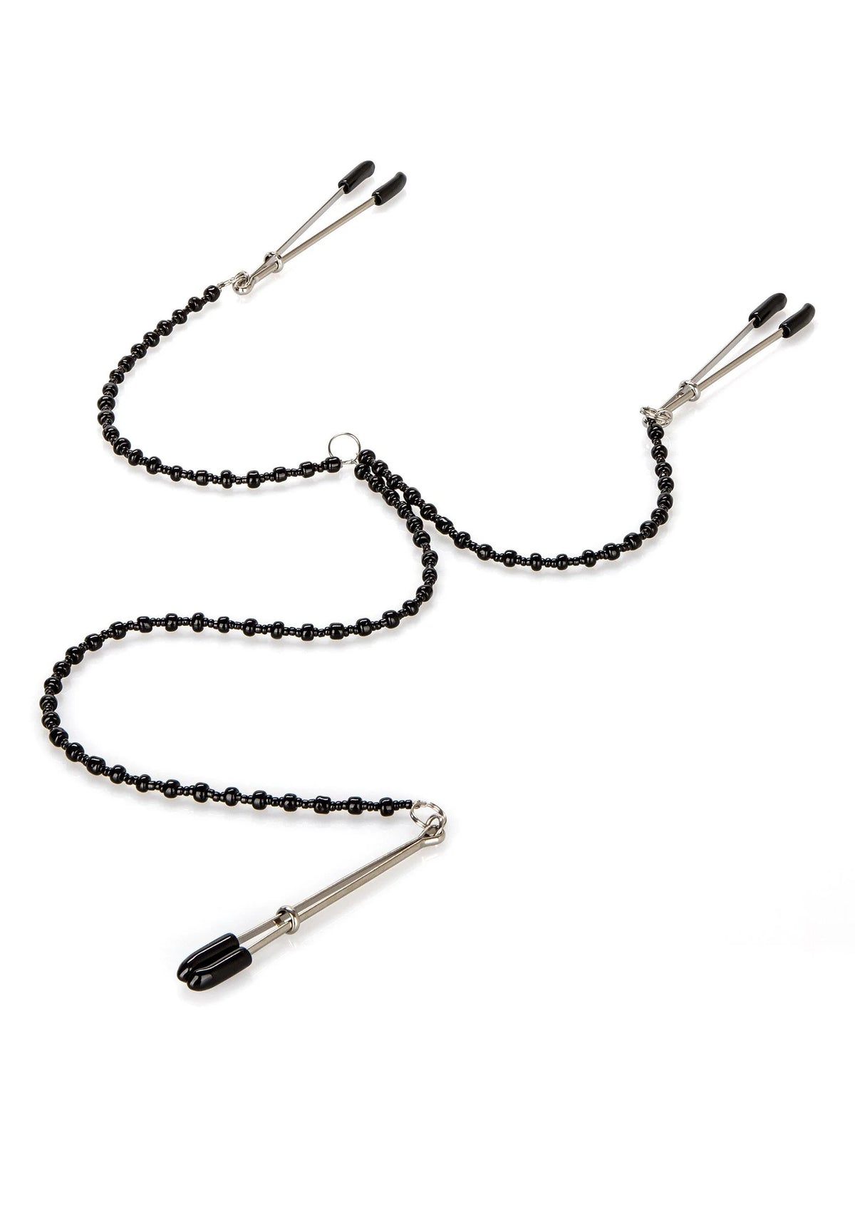Bestel: CalExotics Nipple Play Tweezer Intimate Clamps Tepel en clitoris klem - bij Happytoys.nl, happytoys.be, Happytoys.ae: erotische sex webshop | liever Happy dan Easy βββββ - Default Title - 12936 - BLACK