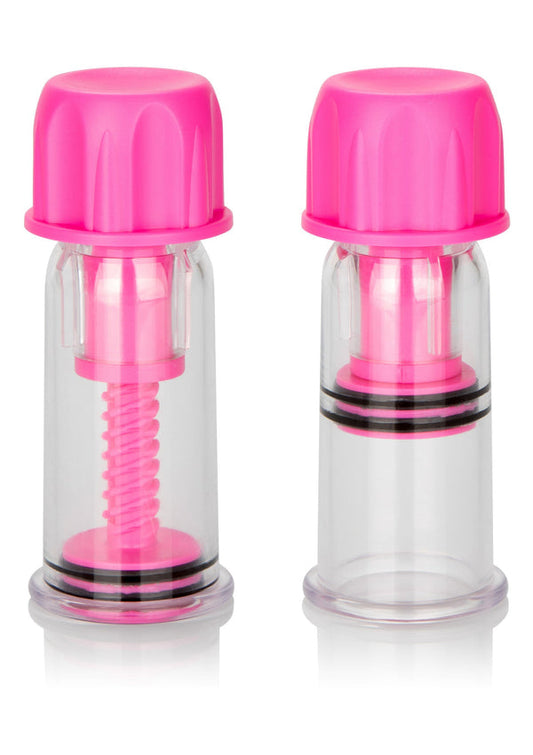 Vacuum Twist Suckers by CalExotics Nipple Play
