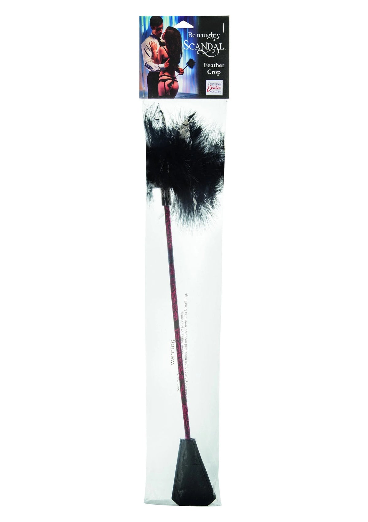 Beste vandaag nog: Scandal Feather Crop by CalExotics - bij Happytoys