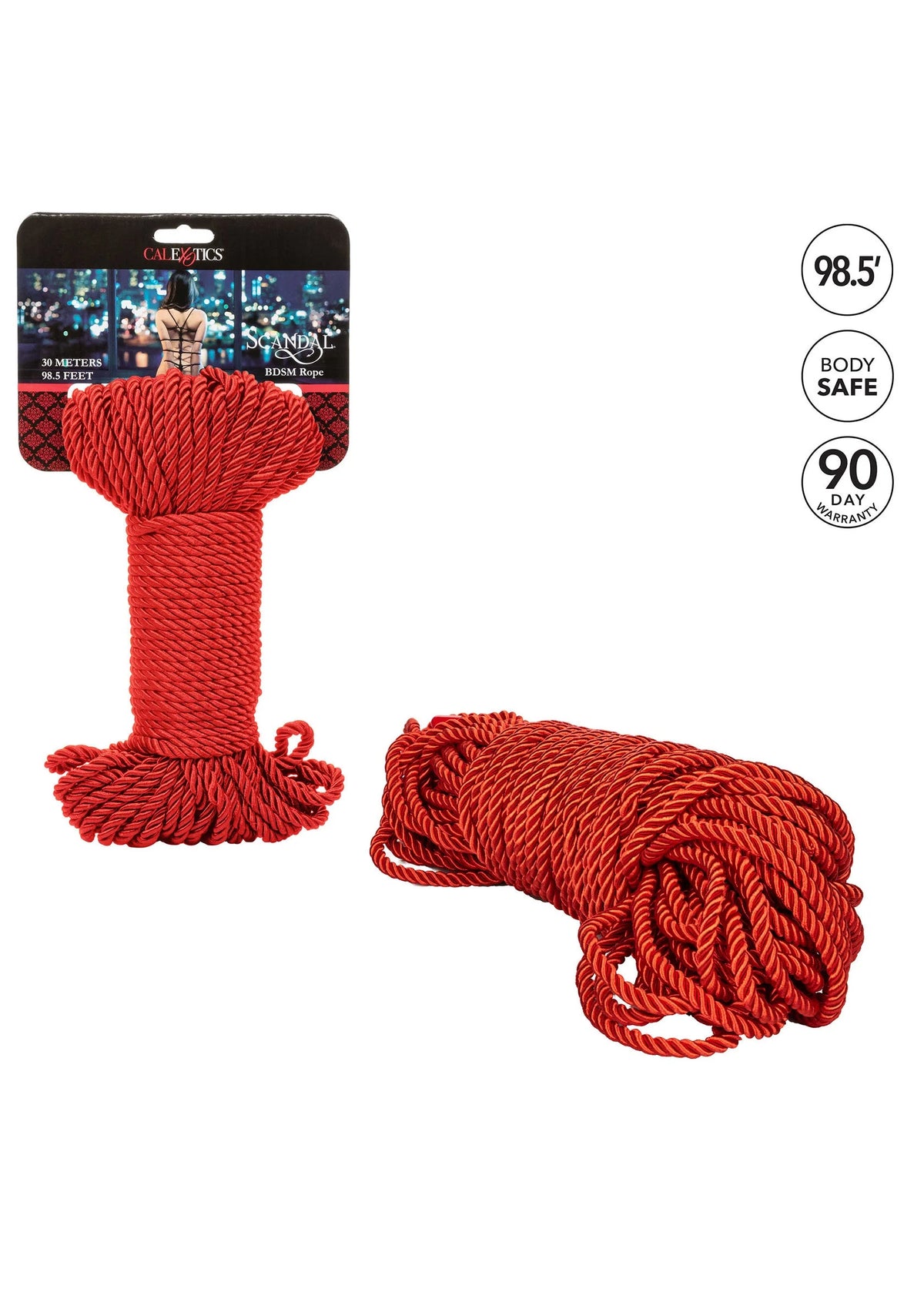 Bestel: Scandal BDSM Rope 30 Meter by CalExotics Scandal - bij Happytoys.nl, happytoys.be, Happytoys.ae: erotische sex webshop | liever Happy dan Easy ⭐⭐⭐⭐⭐