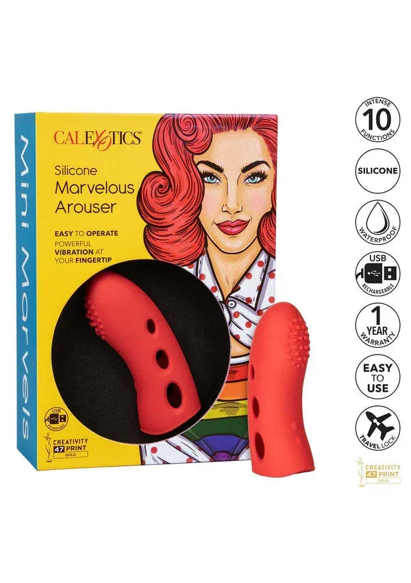 Bestel: Mini Marvels Silicone Marvelous Arouser vibrator by CalExotics - bij Happytoys.nl, happytoys.be, Happytoys.ae: erotische sex webshop | liever Happy dan Easy βββββ