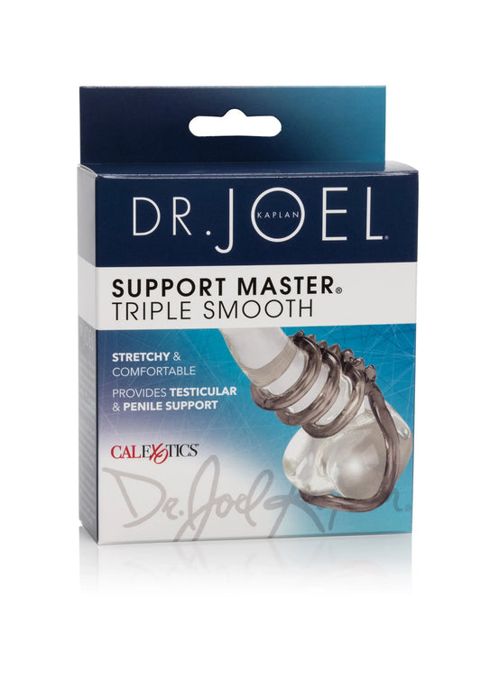 Doos van Dr. Joel Kaplan Support Master Triple Smooth cockring door CalExotics