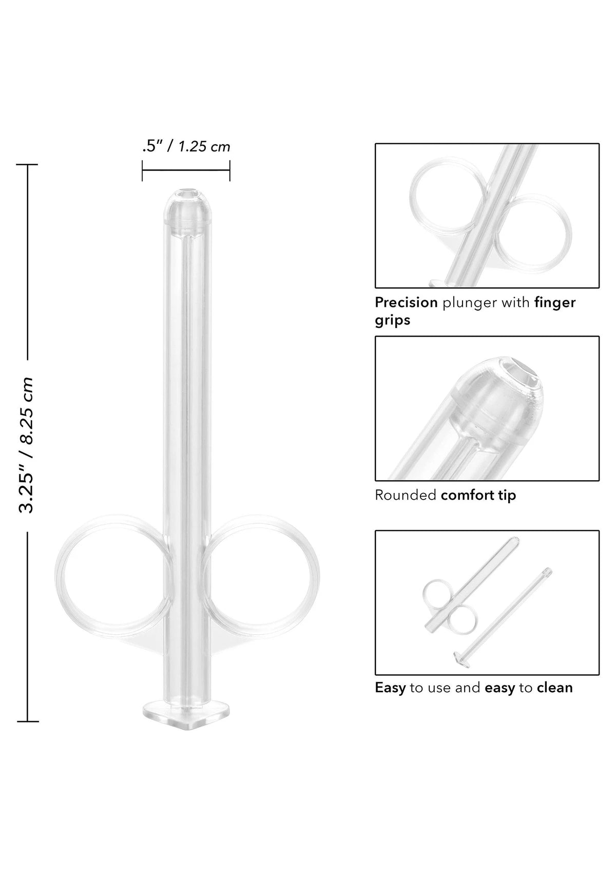Bestel: Lube Tube 2 pcs by CalExotics Water Systems - bij Happytoys.nl, happytoys.be, Happytoys.ae: erotische sex webshop | liever Happy dan Easy ⭐⭐⭐⭐⭐